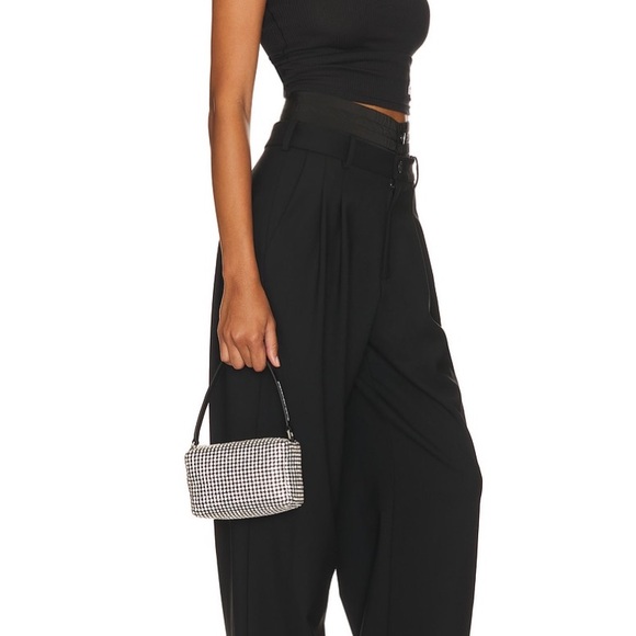 Crystal Mesh Shoulder Bag in Silver - Picture 7 of 10